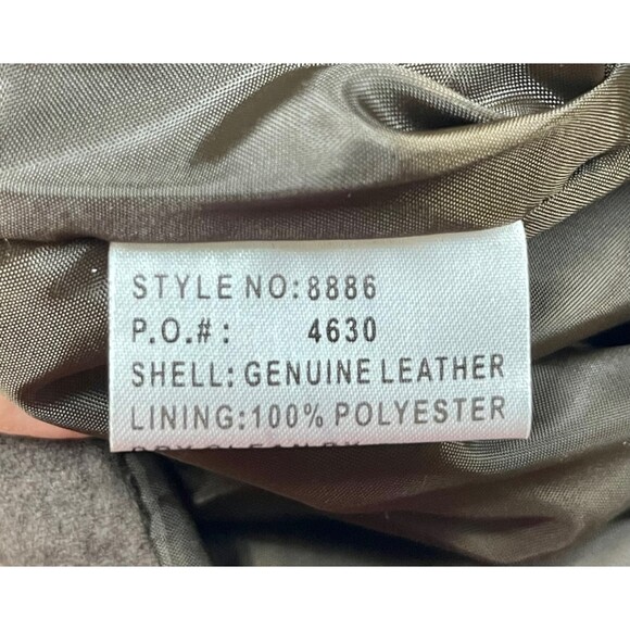 MARGARET GODFREY VINTAGE Brown Suede Skirt, Sz 8 - Picture 7 of 8